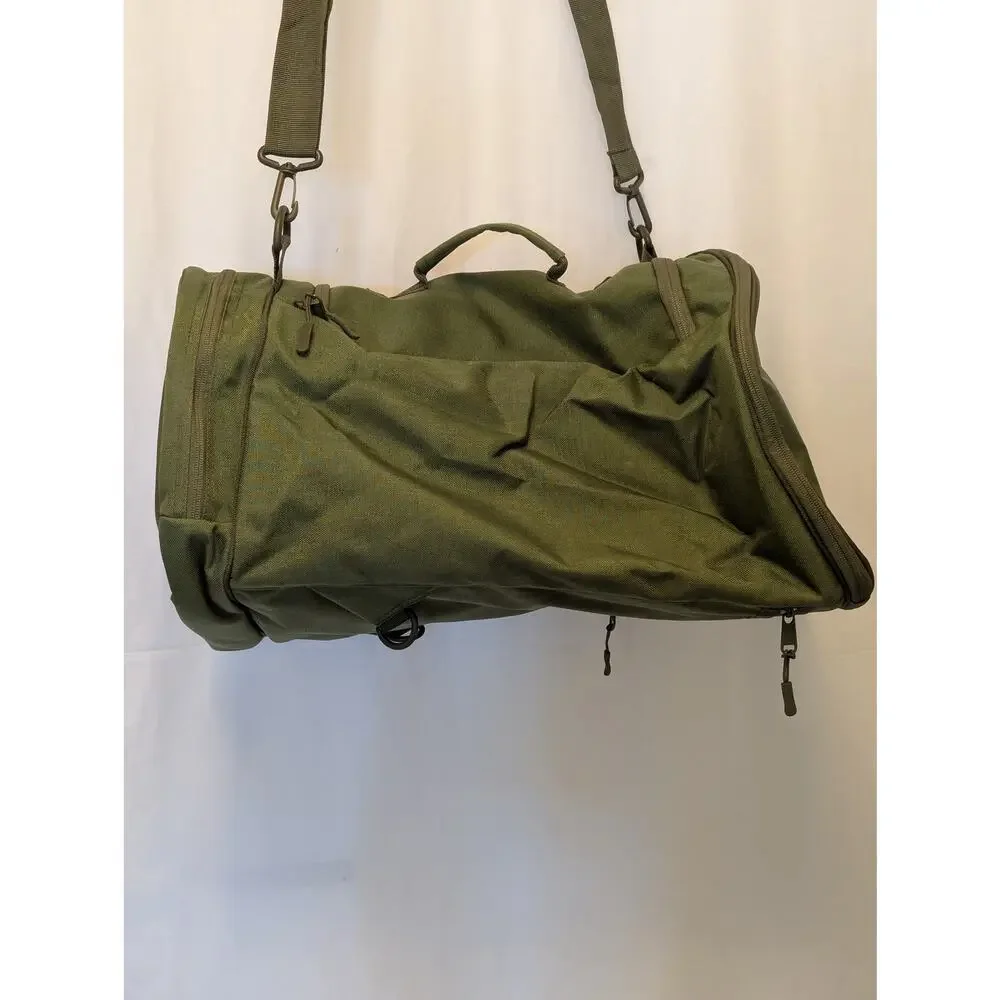 Sirius Strength Olive Green Tactical Duffel Bag Gym Travel Luggage w MOLLE NEW